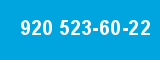 920 523-60-22
